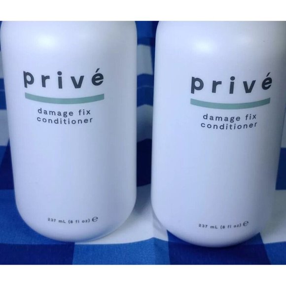 Prive Damage Fix Conditioner Repairs & Protects Dull, Damaged Hair 8 Fl oz X 2 - Picture 4 of 4